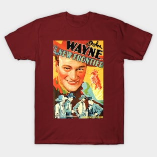 Classic John Wayne Movie - The New Frontier T-Shirt